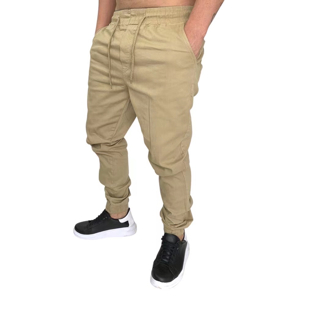 masculinas/feminina calÇas sarja jogger plus size extra grande  g1 g2 g3 g4 colorido em Oferta na Shopee