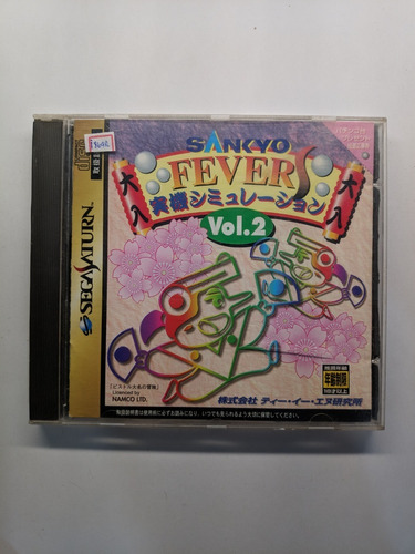 Sankyo Fevers Vol 2 Japones Sega Saturn Campinas