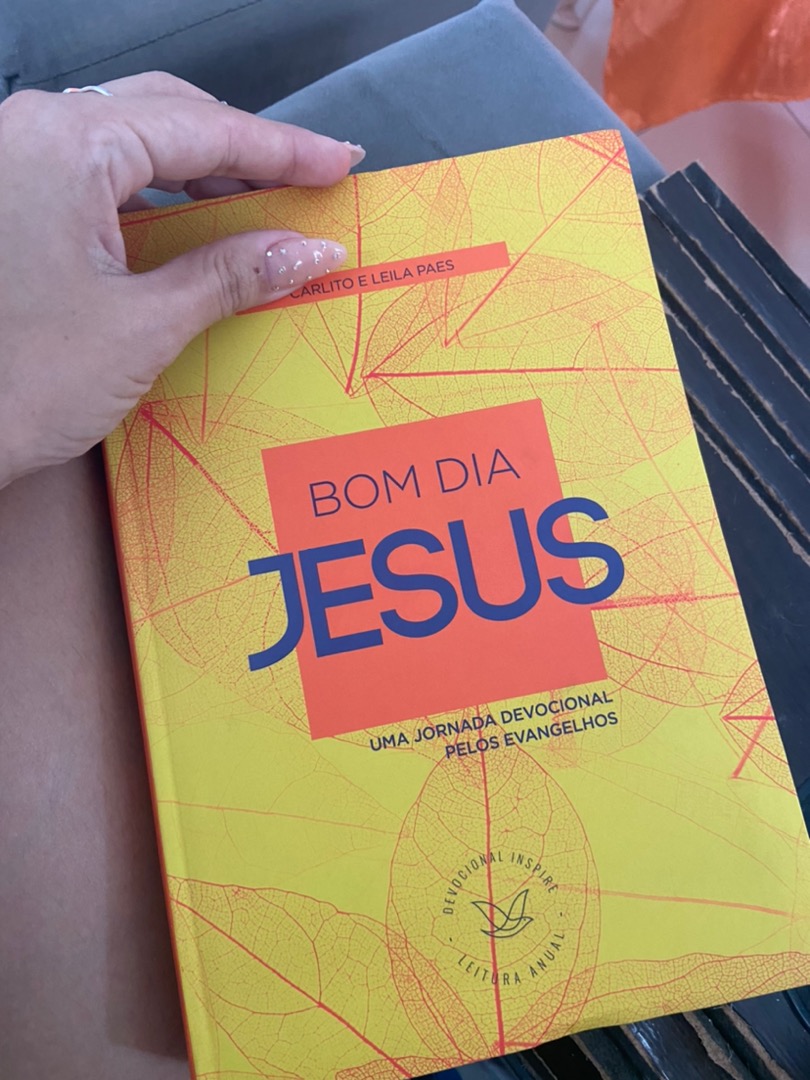 Devocional Bom Dia Jesus Carlito Paes 365 Dias | Shopee Brasil