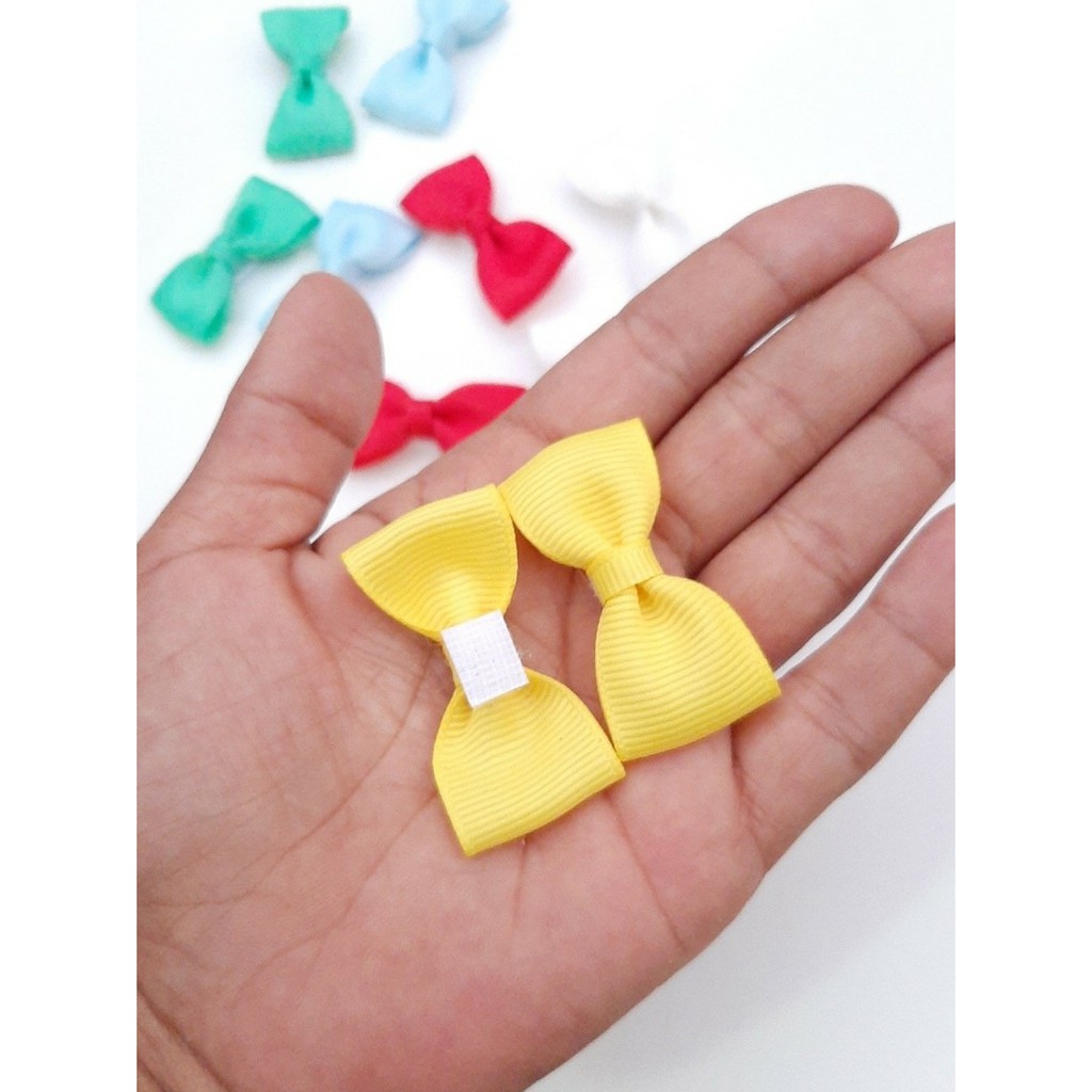 Kit 10 Mini Lacinhos Velcro Rn Bebê Delicado Maternidade em Oferta na Shopee