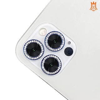 KIT CÂMERA DIAMANTE iPhone 11 / 11 PRO / 11 PRO MAX - Película Brilhante Brilho para Lente proteção blindagem cover