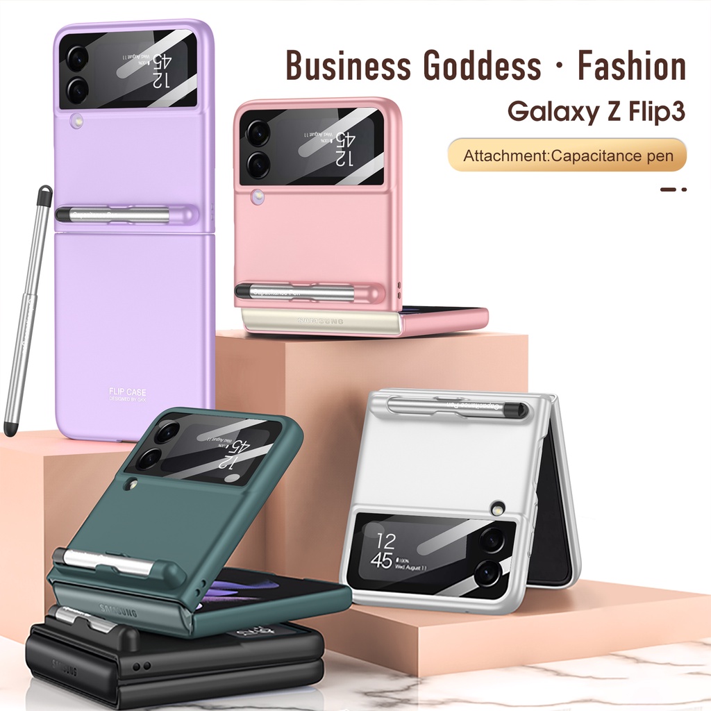 SAMSUNG GALAXY GKK Z FLIP 3 ULTRA Fino Com Estojo Para Caneta