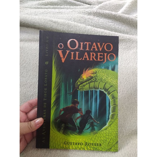 Livro O Oitavo Vilarejo Gustavo Rosseb Jangada Shopee Brasil