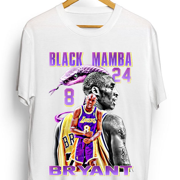 Camiseta Basquete Kobe Bryant Black Mamba NBA