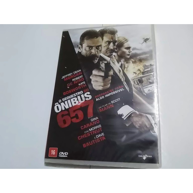 DVD SEQUESTRO DO ÕNIBUS 657-ROBERT DE NIRO/JEFFREY DEAN MORGAN/GINA CARANO