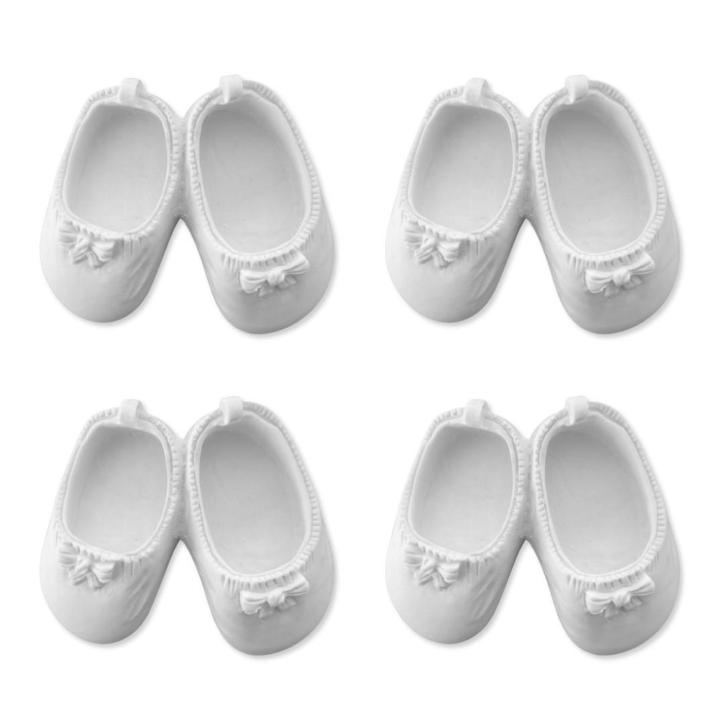 Kit 5 Sapatinho Resina Boneca Porta Maternidade em Oferta na Shopee