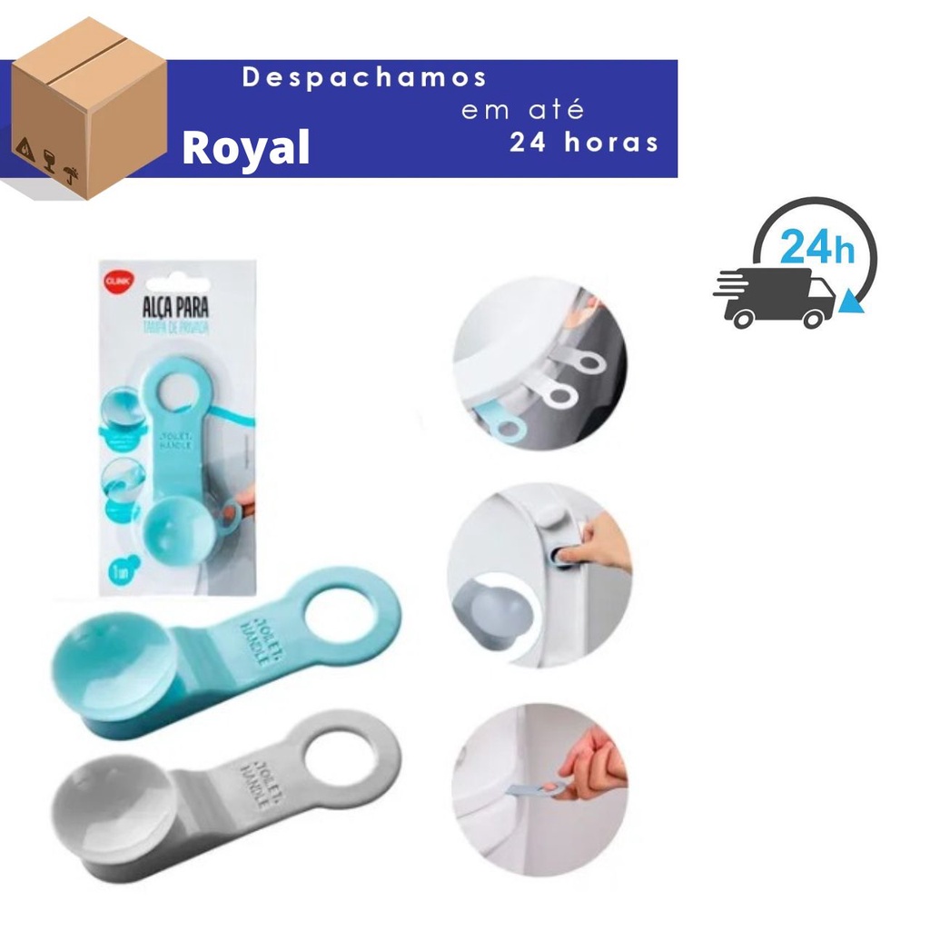 Alça Para Tampa De Privada 10x3,8cm vaso Sanitário