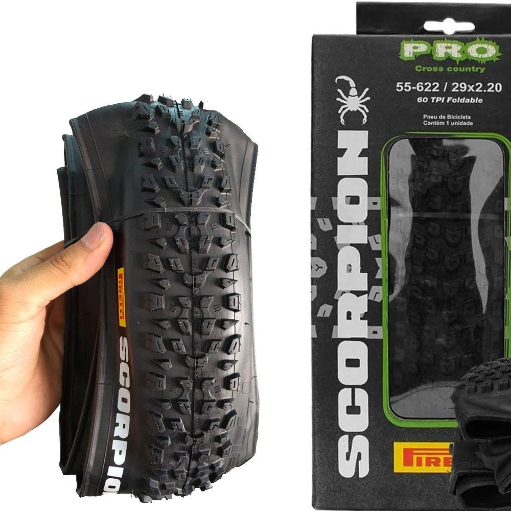 Pneu Bicicleta 29x2.20 Pirelli Scorpion Pro Kevlar