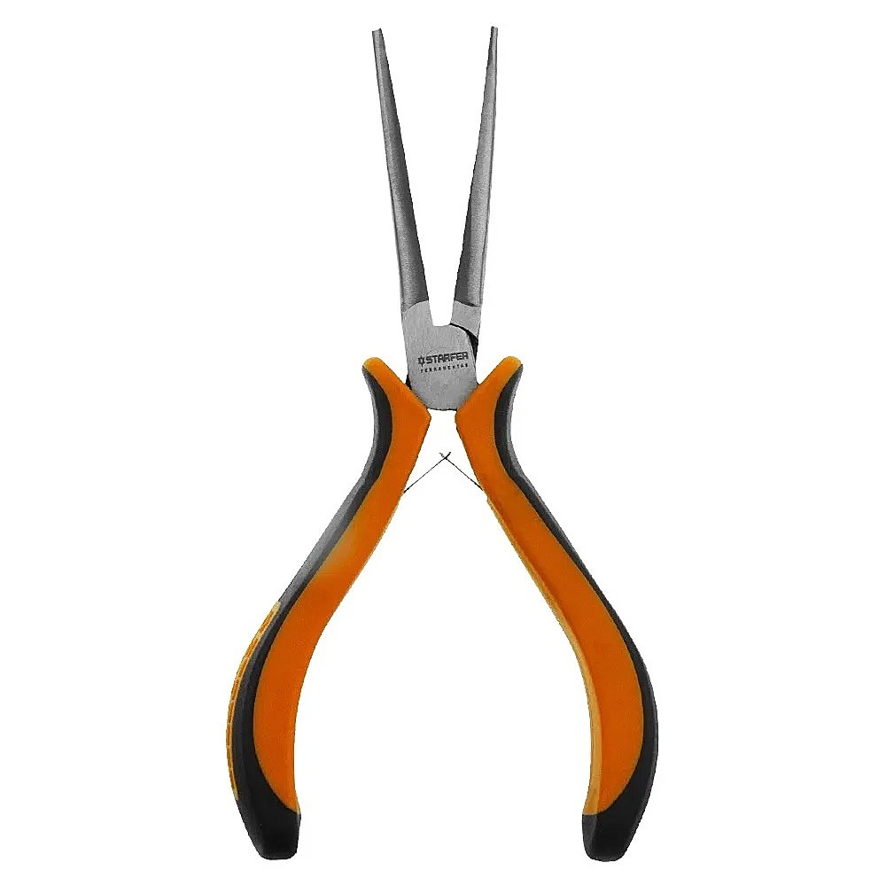 Alicate Mini Bico Longo 6 Polegadas cabo Pvc Starfer