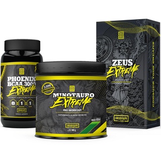 Kit Performance Extreme - Minotauro Extreme + Zeus + Phoenix BCAA 3000