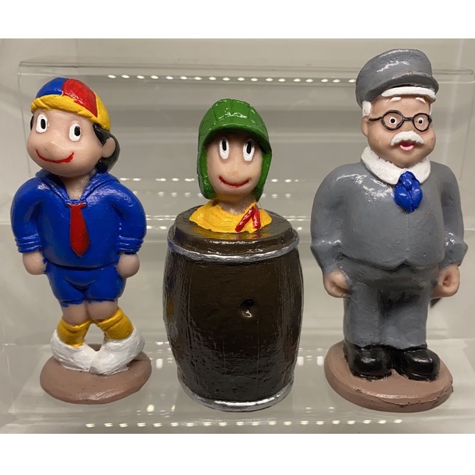 Bonecos Turma do Chaves em Resina