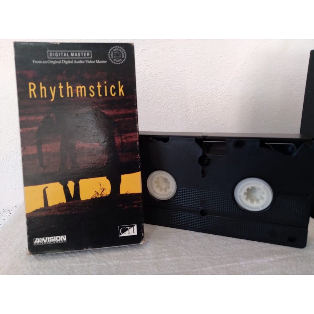 Vhs Rhythmstick - Jazz - Vários Artistas - Veja Fotos - Vhs