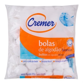 Algodão Em Bolas Cremer Com 95g - ALGODAO CREMER HIDROFILO EM BO