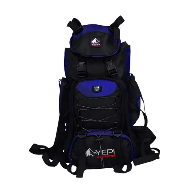 Mochila Mochilão Camping Trilha Viagem Motoboy 55/90 Lit Grande em Oferta na Shopee