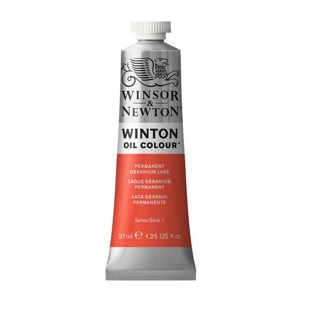 Tinta Óleo Winton Winsor & Newton 37ml 480 Permanent Geranium Lake