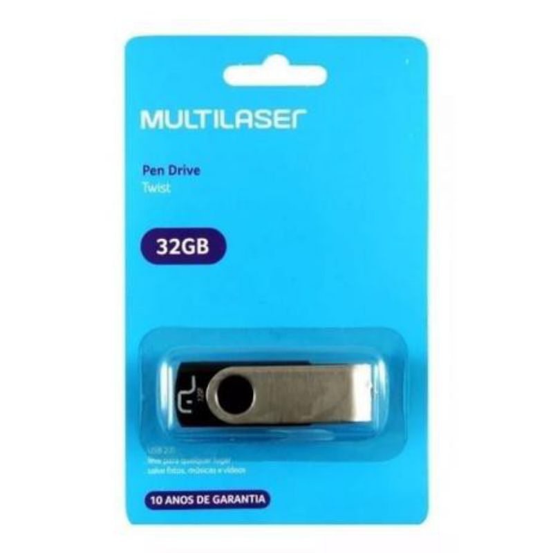 Pen Drive. Original Multilaser 32GB (10 anos de garantia)