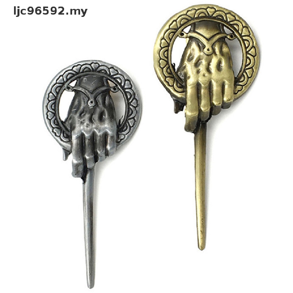 [ljc96592] Novo Charmoso Broche De Alfinete De Fantasia De Lapela De Mão Do Rei Um Vestido Pequeno Que O Das Lapelas Nov em Oferta na Shopee