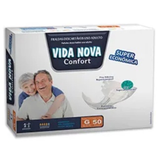 Fralda Vida Nova Confort Pacote Super Economico