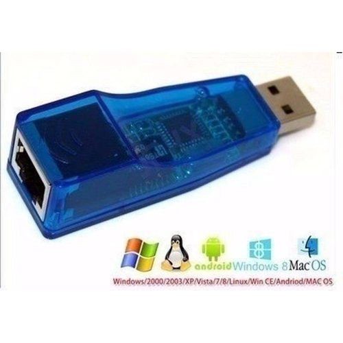 Placa De Rede Usb 10/100 Rj45 Adaptador Lan Ethernet Pc Note