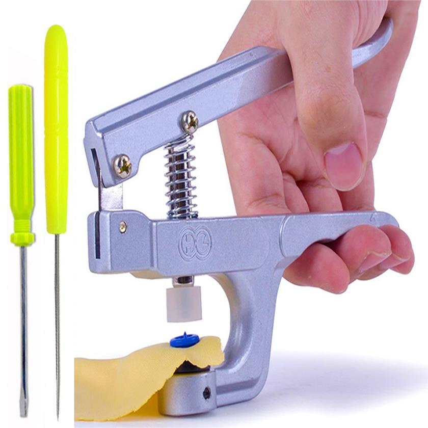 Alicate Pressao Pregar Botoes 10 12 15 Plastico + Agulhao