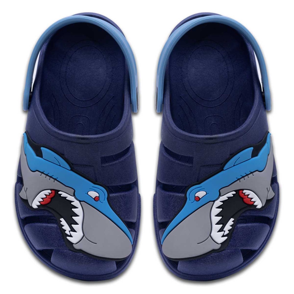 Sandalia Babuche Infantil Menino Nº 19 Ao 32 Tubarão Leve E Macio 12.23 em Oferta na Shopee