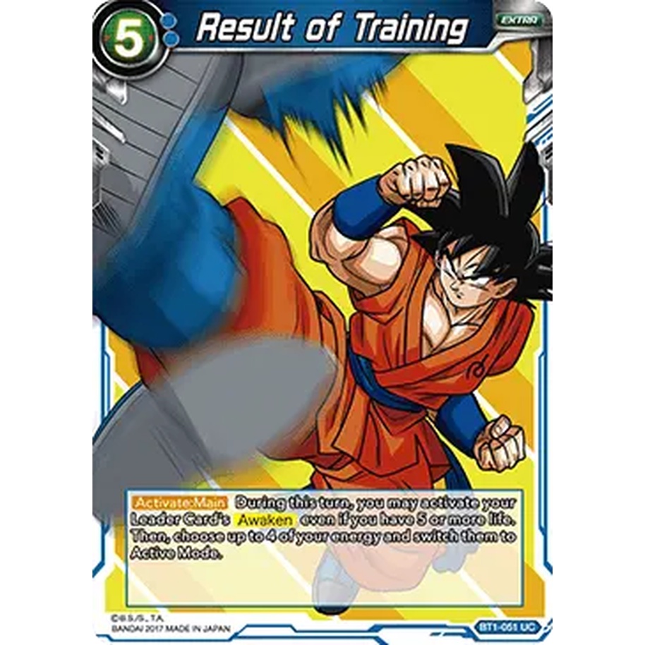 Dragon Ball Super Result of Training - Common