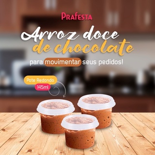 Pote Redonda 145ml C/24 Prafesta