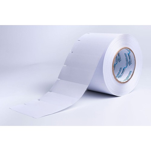 ETIQUETA GONDOLA BRANCA ADESIVA EM MATERIAL COUCHÊ 105X30 ENVIO EM 24 HORAS