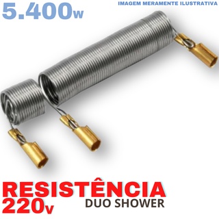 Resistência Chuveiro 220v Duo Shower 5.400w Lorenz Ducha