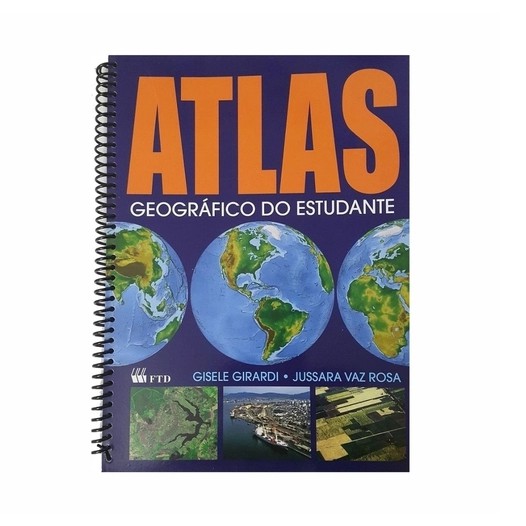 atlas geografico do estudante livro 160 paginas censo 2020 ftd