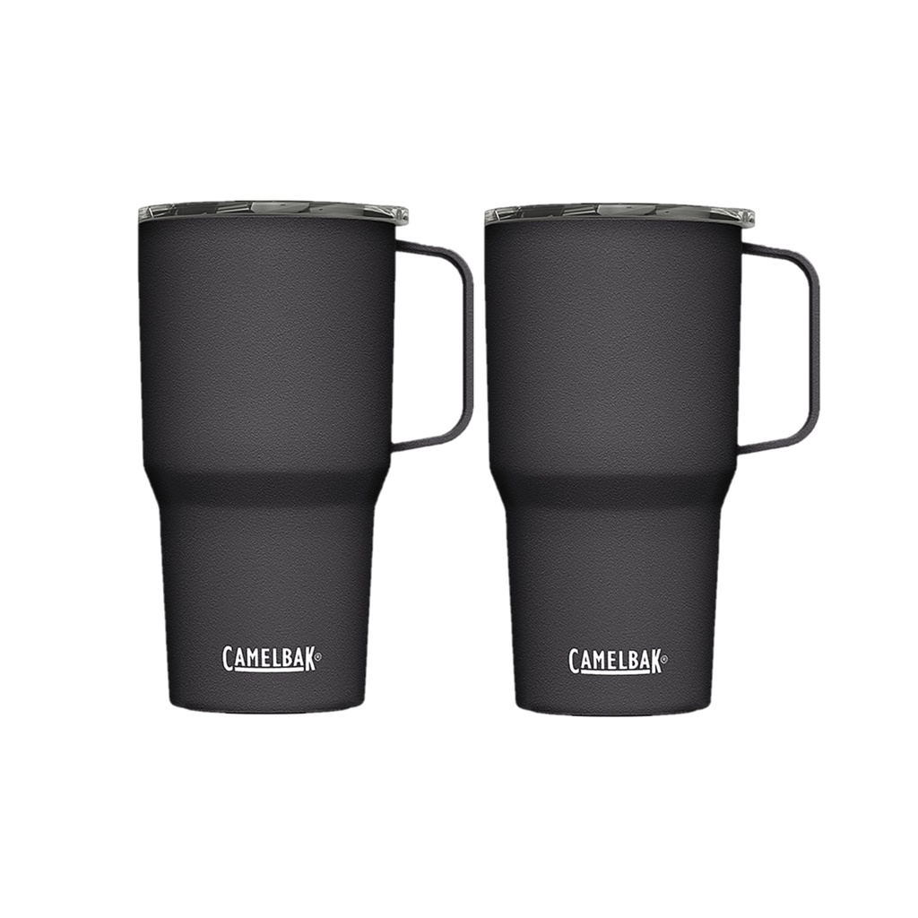 Kit 2 Canecas Térmicas Tall Mug Camelbak Com Tampa 700ml Inox