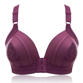 Nova Copa Tamanho Grande D Roupa Íntima Feminina Com Botão Frontal Alça De Ombro