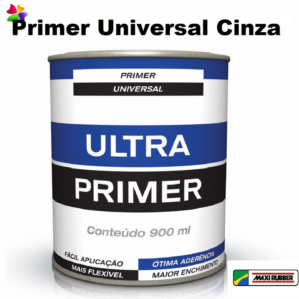 Primer Ultra Universal Automotivo 900ml Maxi Rubber