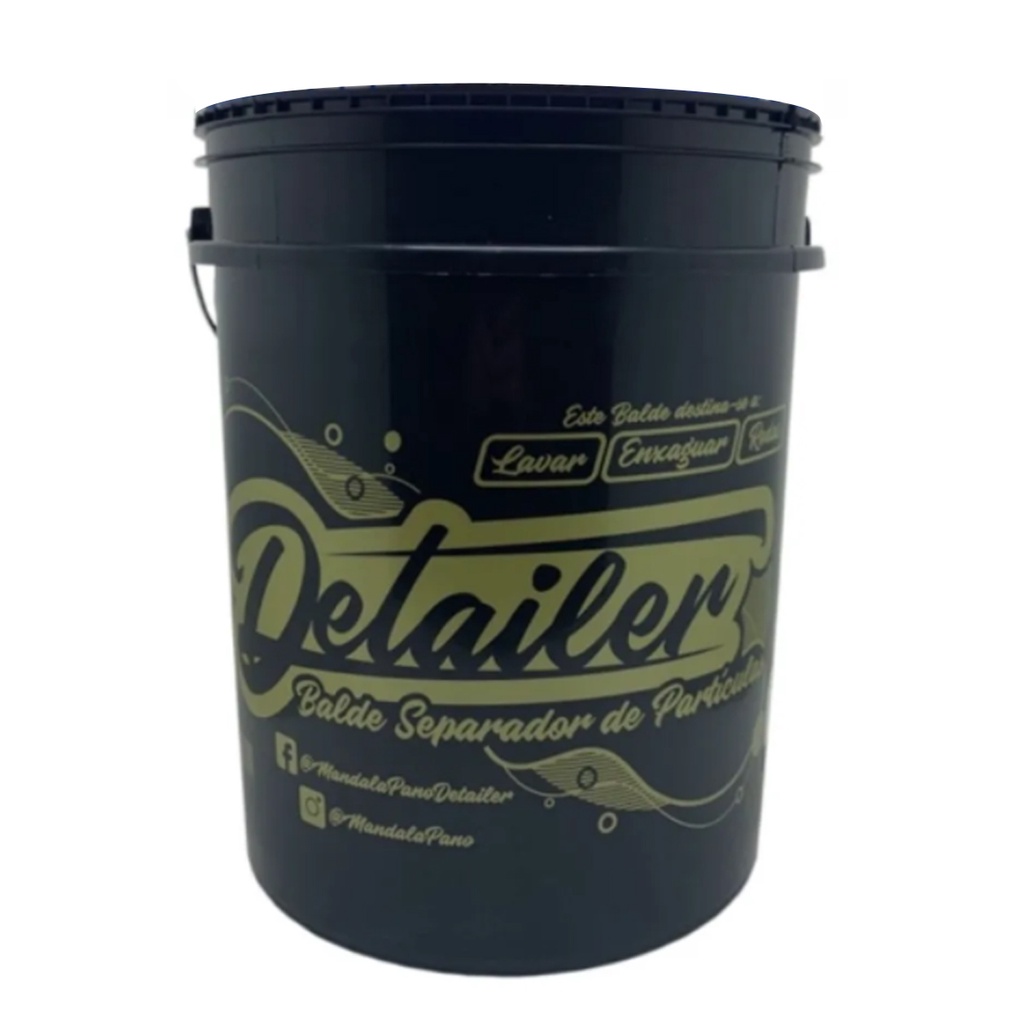 Balde Preto Detailer / Mandala