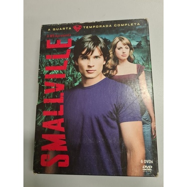 Dvd Box Smallville A 4ª Temporada Completa (leia)