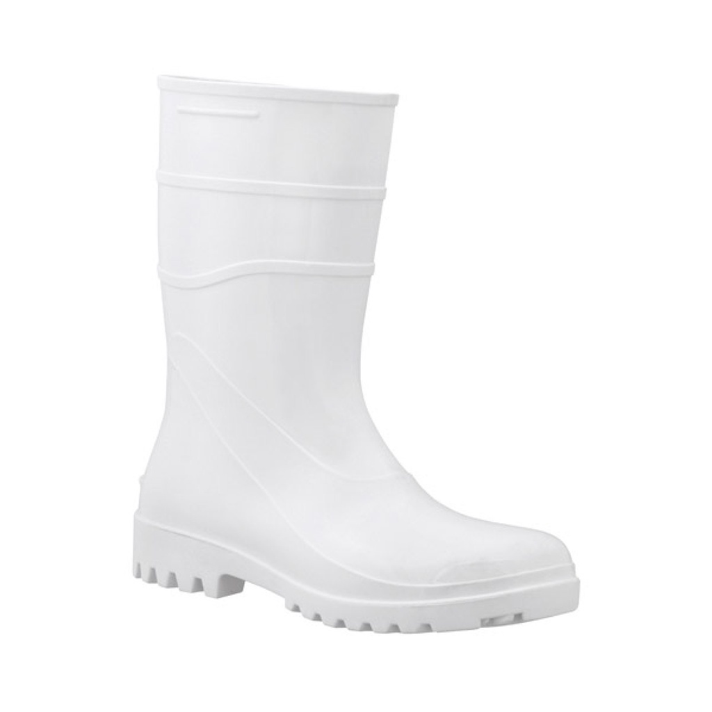 BOTA PVC C/CURTO SEM FORRO BCO BRACOL CA 37456