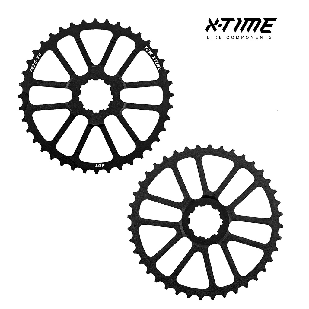 Super Cog 40 Dentes Para Cassete K7 De Bicicleta Padrão Shimano Alumínio X-time