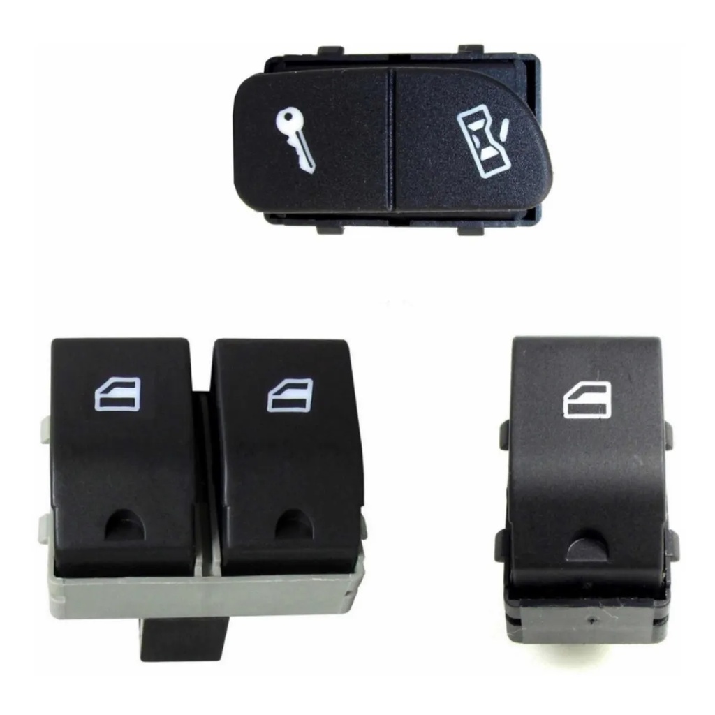 Kit Interruptor Vidro Elétrico Fox  2/4 portas Dianteiro 03 04 06 07 08 09 em Oferta na Shopee