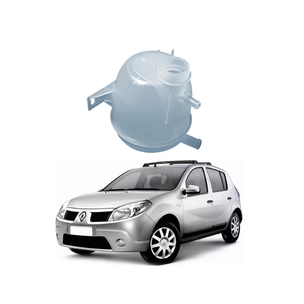 Reservatorio agua radiador gonel renault sandero 1.0 1.6 2007 a 2013