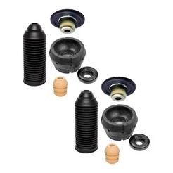 Kit Coxim + Prato Amortecedor Dianteiro Gol G5 G6 Golf