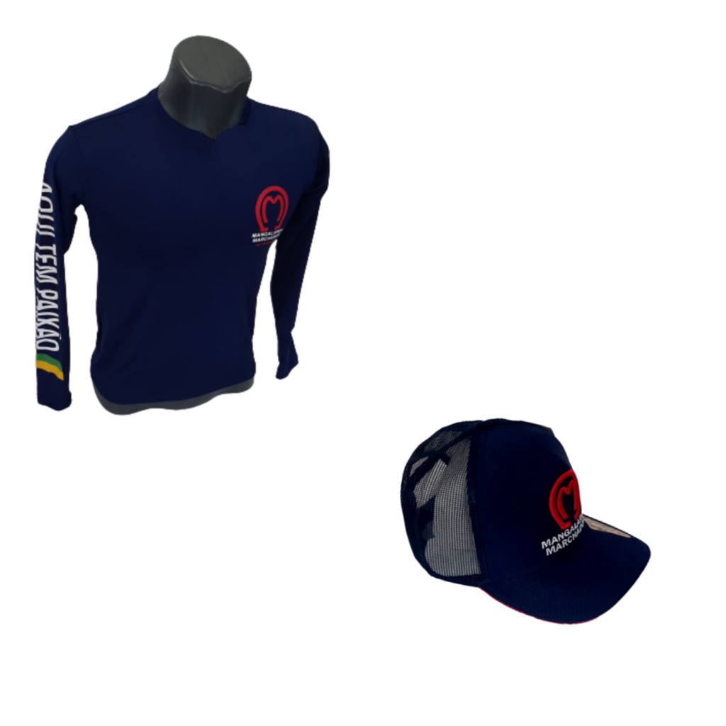 Kit Camisa Proteção UV e Boné Mangalarga Marchador