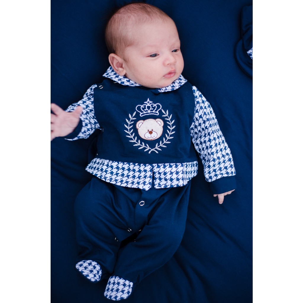 Roupas de bebe masculino saida best sale de maternidade