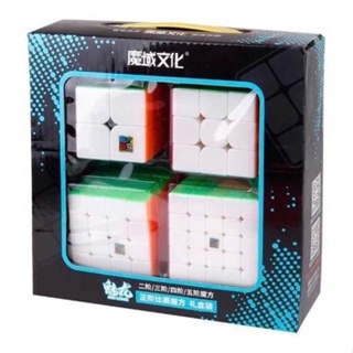 Kit Cubo Mágico Meilong Moyu 2x2 , 3x3 , 4x4 ,5x5 em Oferta na Shopee