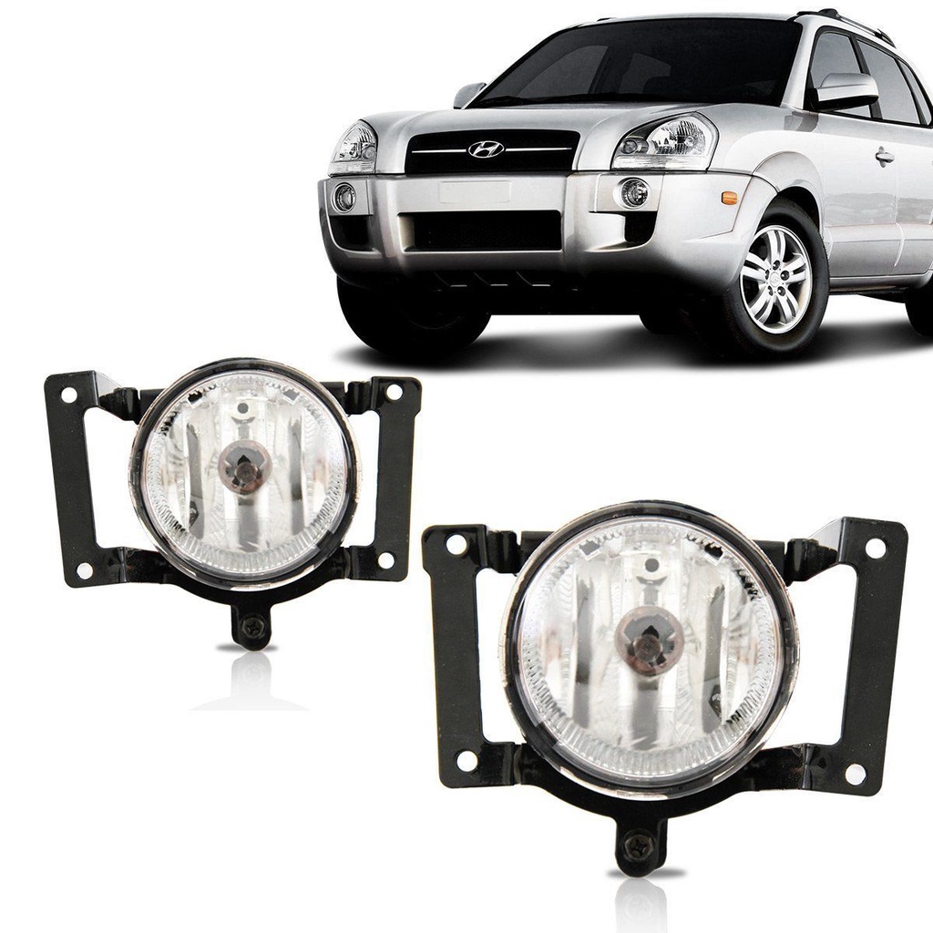 Par Farol Milha Tucson 2004 2005 2006 2007 2008 2009 2010 2011 2012 2013 2014 - Spare Parts and Accessories for Vehicles