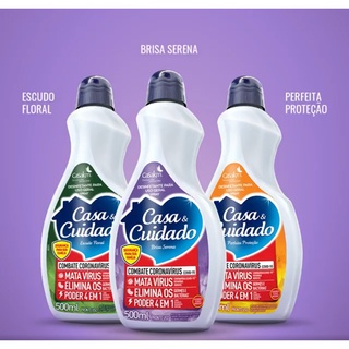 Desinfetante Casa & Cuidado 500ml Perfeita Proteção | Shopee Brasil