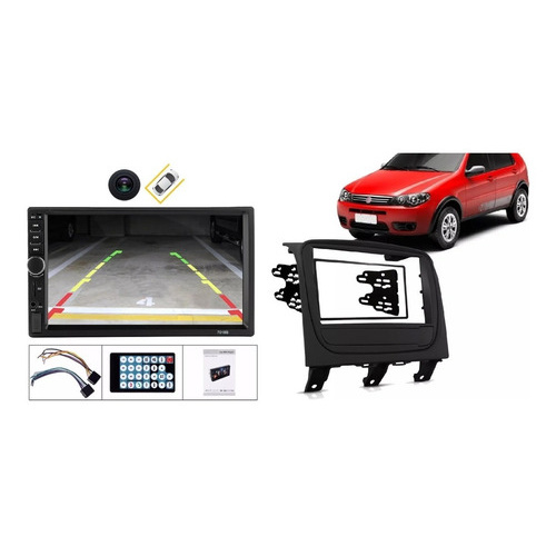 Central Kit Multimídia Palio Fire 2014 2015 2016 2017 2018 em Oferta na Shopee