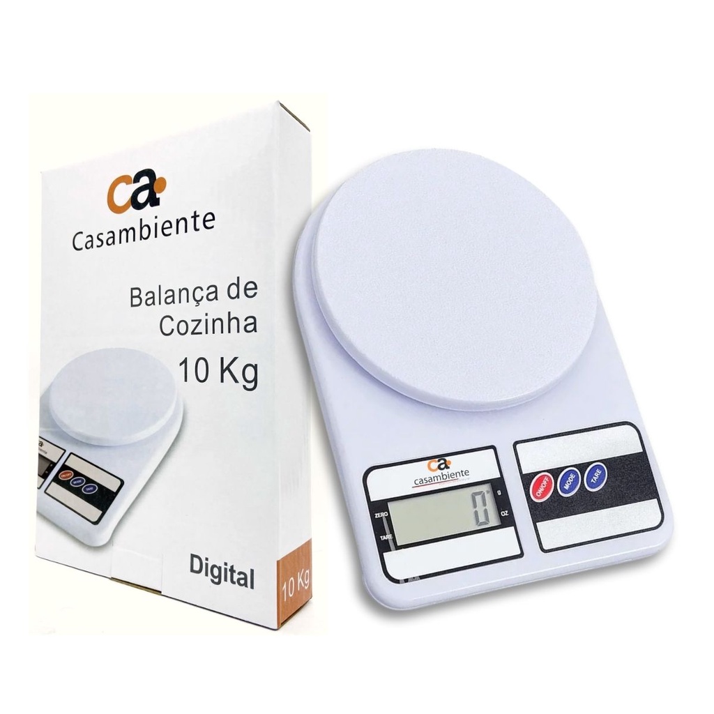 Balança Digital de Cozinha 10kg - Casita