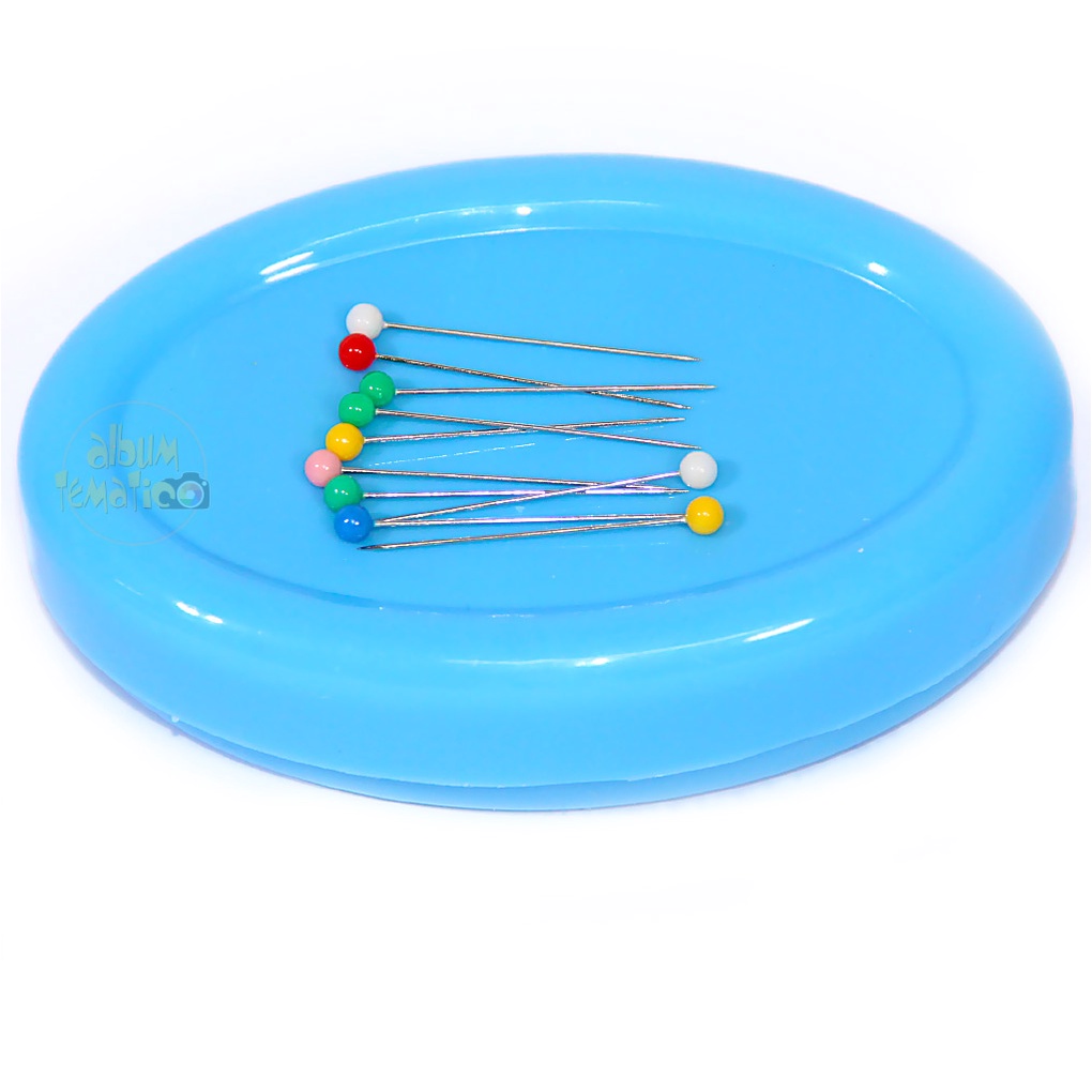 Porta Alfinetes Magnético Alfineteiro + 10 Alfinetes - Temos A Pronta Entrega em Oferta na Shopee