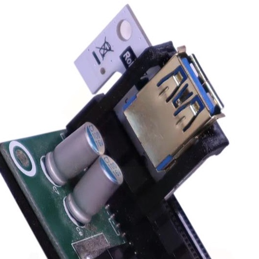 Kit com 12 Travas Clip Fixação Pci-e Riser Mineracao Rig