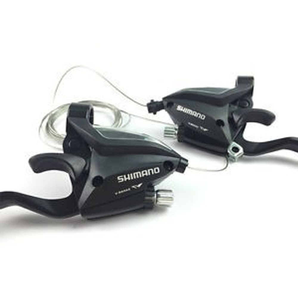 Alavanca Mtb Rapid Fire Shimano Ef500 3x7 21V C/ Manete